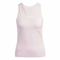 Adidas Дамски Потник Essentials Linear Slim Cotton Tank Top Womens Ясно розово 