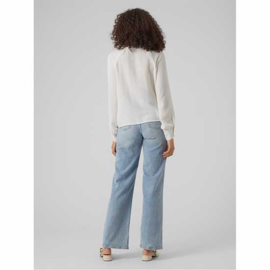 Vero Moda Women's Long-Sleeve V-Neck T-Shirt  