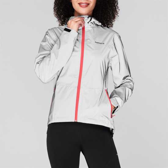Дамски якета и палта Pinnacle Дамско Колоездачно Яке Fully Reflective Cycling Jacket Ladies Pinnacle Дамско Колоездачно Яке Fully Reflective Cycling Jacket Ladies Дамски якета и палта