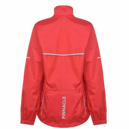 Pinnacle Дамско Колоездачно Яке Waterproof Cycling Jacket Ladies Корал Дамски якета и палта