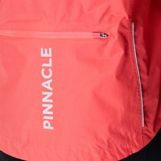 Pinnacle Дамско Колоездачно Яке Waterproof Cycling Jacket Ladies Корал Дамски якета и палта