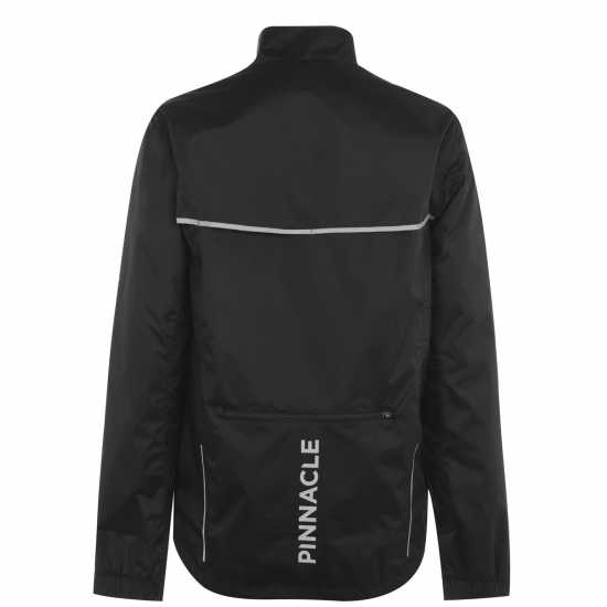 Pinnacle Мъжко Колоездачно Яке Waterproof Cycling Jacket Mens Черно Мъжки якета и палта
