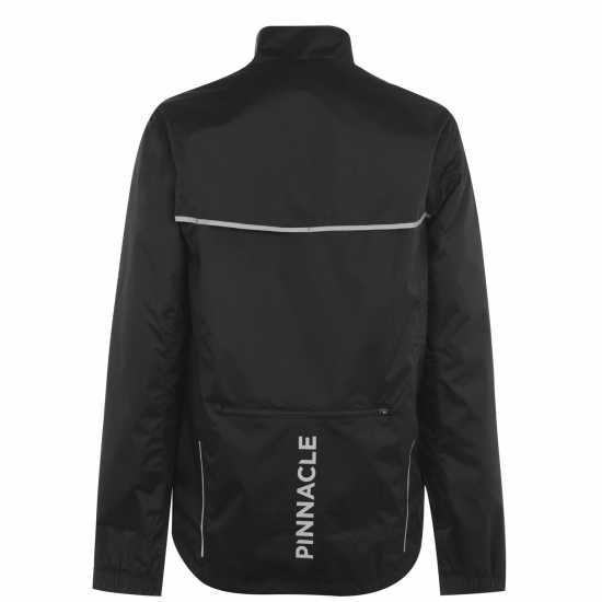 Pinnacle Мъжко Колоездачно Яке Waterproof Cycling Jacket Mens Черно Мъжки якета и палта