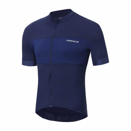 Pinnacle Race Short Sleeve Cycling Top Mens Blue 