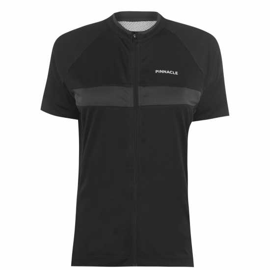 Pinnacle Race Short Sleeve Cycling Jersey Womens Black Дамски тениски и фланелки