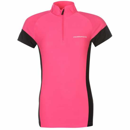 Muddyfox Дамска Фланелка Cycling Short Sleeve Jersey Ladies