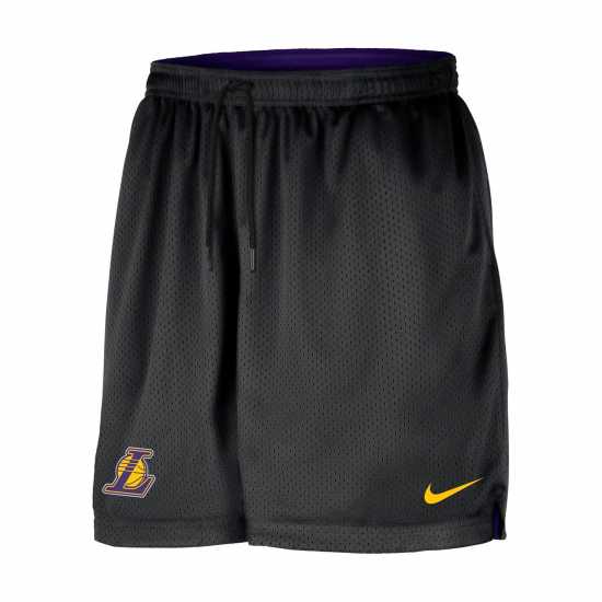 Мъжки къси панталони Nike Reversible Practice Shorts ЛА Лейкърс Nike Reversible Practice Shorts ЛА Лейкърс Мъжки къси панталони