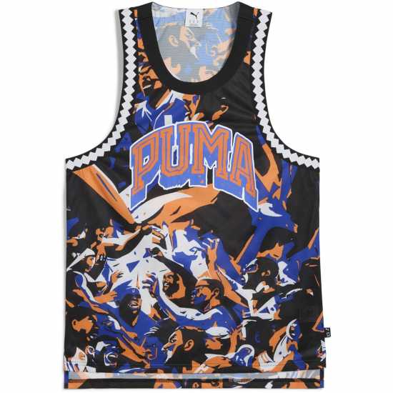 Puma Rival Mesh Tnk Sn99 Vivid Blue Puma Rival Mesh Tnk Sn99 Vivid Blue