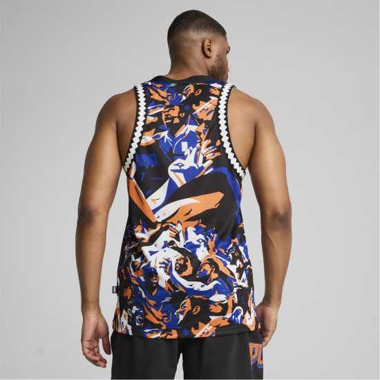 Puma Rival Mesh Tnk Sn99 Vivid Blue Puma Rival Mesh Tnk Sn99 Vivid Blue