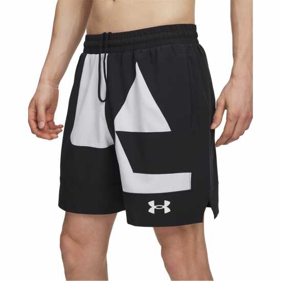 Мъжки къси панталони Under Armour Zone 7In Short Sn54 Black Under Armour Zone 7In Short Sn54 Black Мъжки къси панталони