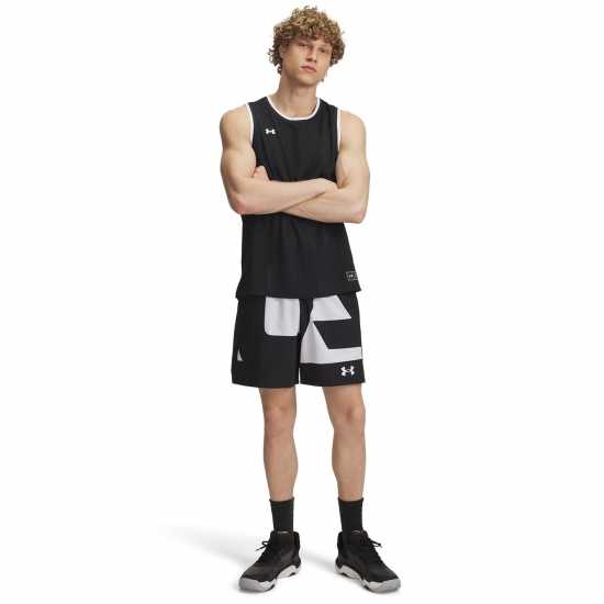 Мъжки къси панталони Under Armour Zone 7In Short Sn54 Black Under Armour Zone 7In Short Sn54 Black Мъжки къси панталони