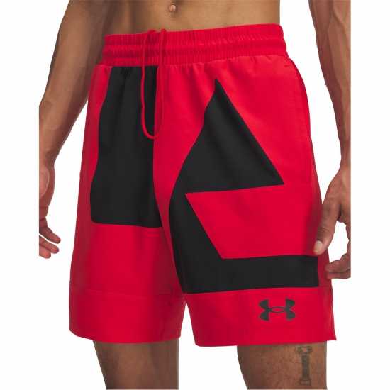 Мъжки къси панталони Under Armour Zone 7In Short Sn54 Red Under Armour Zone 7In Short Sn54 Red Мъжки къси панталони