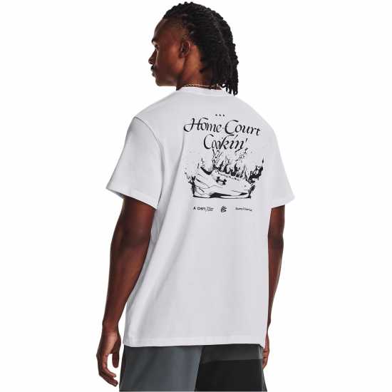 Under Armour Мъжка Риза Armour Ua Curry Cook Heavyweight Ss T-Shirt Mens  Мъжки тениски и фланелки