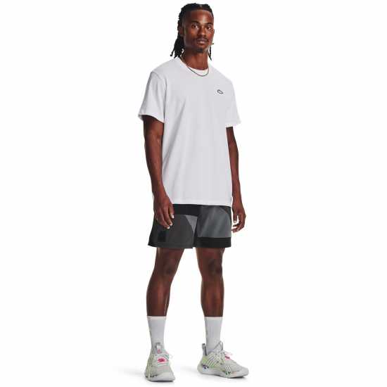 Under Armour Мъжка Риза Armour Ua Curry Cook Heavyweight Ss T-Shirt Mens  Мъжки тениски и фланелки