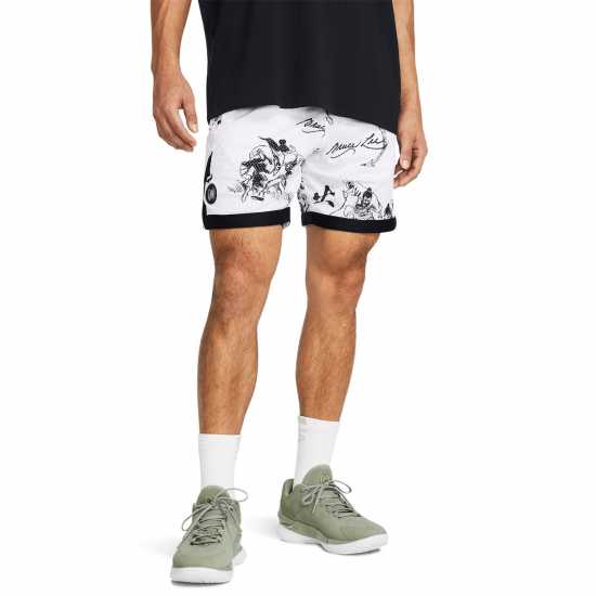 Under Armour C X B Lee Short 1 Sn99 White Мъжки къси панталони