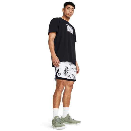 Under Armour C X B Lee Short 1 Sn99 White Мъжки къси панталони