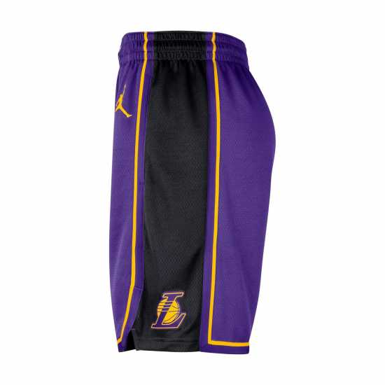 Los Angeles Lakers Statement Edition Men's Jordan Dri-fit Nba Swingman Basketball Shorts