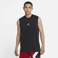 Nike Мъжки Потник Air Jordan Df Sleeveless T Shirt Mens Black/White Мъжки ризи