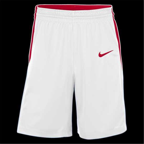 Nike Men's Basketball Shorts White/Uni Red 