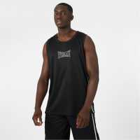 Everlast X Ovie Soko Premium Basketball Jersey Black Мъжко облекло за едри хора