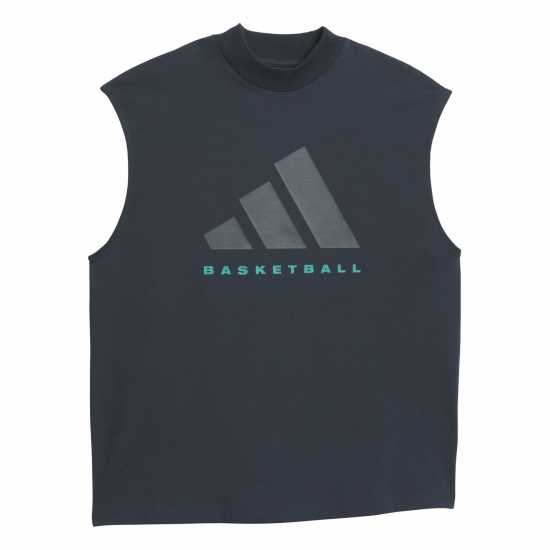 Adidas Men's Short Sleeve Performance T-Shirt Морска синьо 