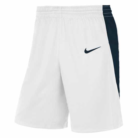 Nike Men's Basketball Shorts Бяло/Обсидиан 