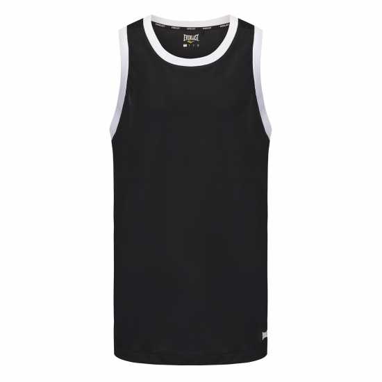 Everlast Basketball Performance Vest Mens Черно/Бяло Мъжки тениски и фланелки