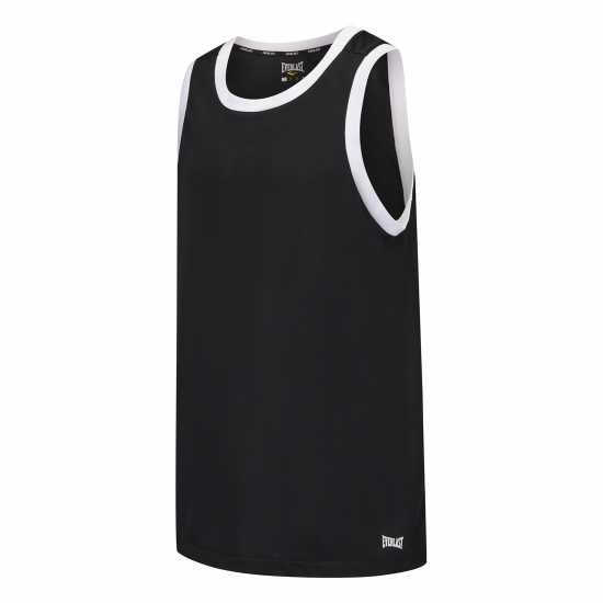 Everlast Basketball Performance Vest Mens Черно/Бяло Мъжки тениски и фланелки