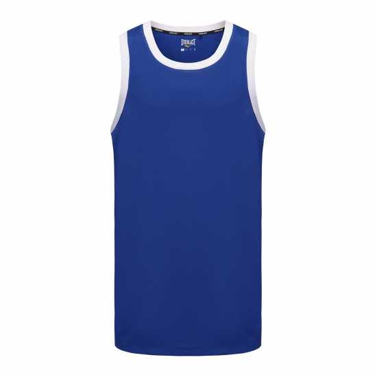 Everlast Basketball Performance Vest Mens Синьо/Бяло Мъжки тениски и фланелки