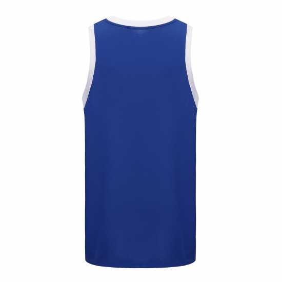 Everlast Basketball Performance Vest Mens Синьо/Бяло Мъжки тениски и фланелки