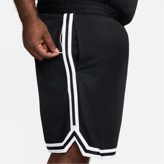 Nike Мъжки Баскетболни Шорти Dna Dri-Fit 8 Basketball Shorts Mens Black/White Мъжки къси панталони