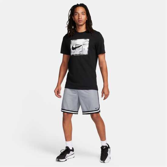 Мъжки къси панталони Nike Мъжки Баскетболни Шорти Dna Dri-Fit 8 Basketball Shorts Mens Cool Grey/Black Nike Мъжки Баскетболни Шорти Dna Dri-Fit 8 Basketball Shorts Mens Cool Grey/Black Мъжки къси панталони