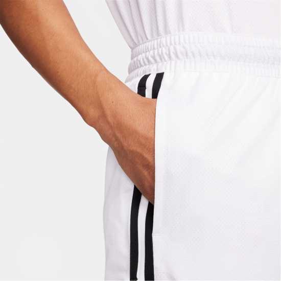 Nike Мъжки Баскетболни Шорти Dna Dri-Fit 8 Basketball Shorts Mens White/Black Мъжки къси панталони