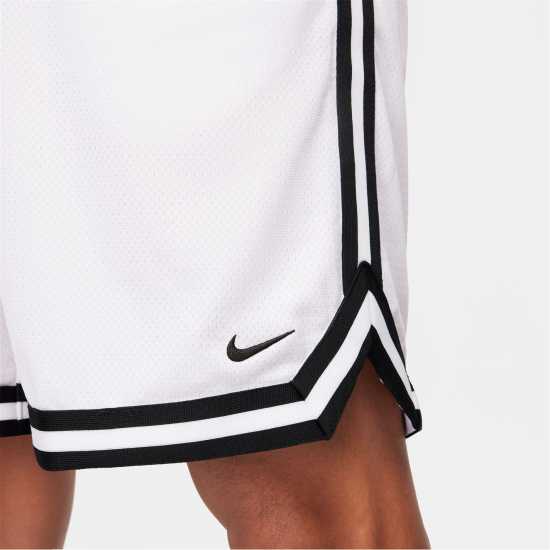 Nike Мъжки Баскетболни Шорти Dna Dri-Fit 8 Basketball Shorts Mens White/Black Мъжки къси панталони