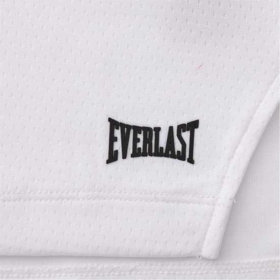 Everlast Basketball Performance Vests Mens Бяло/Черно Мъжки тениски и фланелки