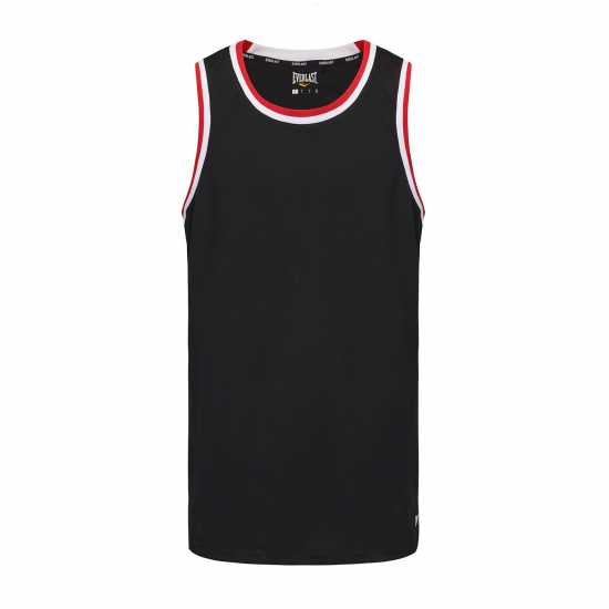Everlast Basketball Performance Vests Mens Черно Мъжки тениски и фланелки