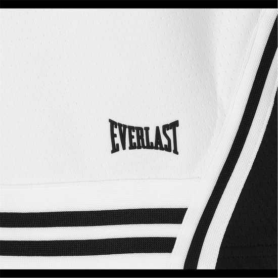 Everlast Basketball Short Mens Бяло/Черно Мъжки къси панталони