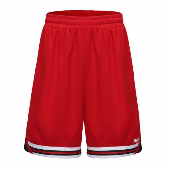 Everlast Basketball Short Mens Червено Мъжки къси панталони