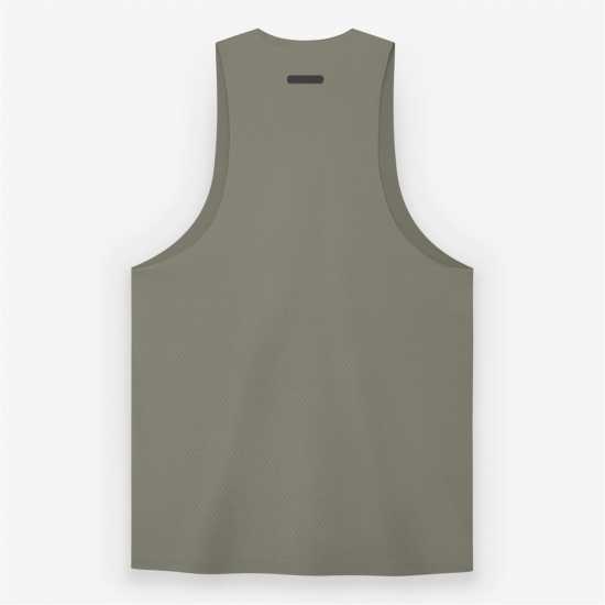 Adidas Men's Athletic Tank Performance Basketball Jersey Clay Adidas Men's Athletic Tank Performance Basketball Jersey Clay