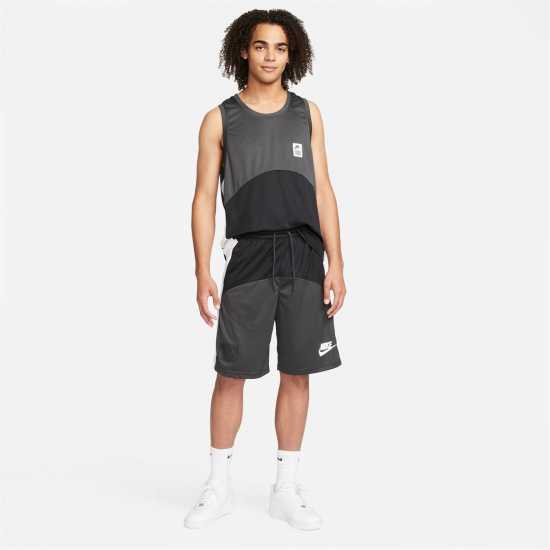 Nike Dri-FIT Starting 5 Men's 11 Basketball Shorts Black/Grey - Мъжки къси панталони