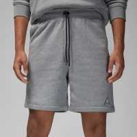 Air Jordan Essential Men's Fleece Shorts Carbon/White Мъжки къси панталони