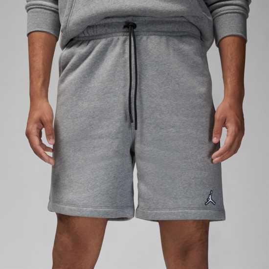 Air Jordan Essential Men's Fleece Shorts Въглероден/Бял Air Jordan Essential Men's Fleece Shorts Въглероден/Бял