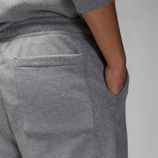 Air Jordan Essential Men's Fleece Shorts Въглероден/Бял Air Jordan Essential Men's Fleece Shorts Въглероден/Бял