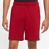 Air Jordan Essential Men's Fleece Shorts Gym Red Мъжки къси панталони
