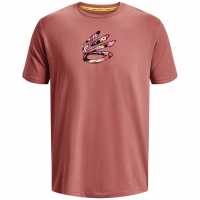 Under Armour Мъжка Риза Armour Ua Curry Comic Fill Ss T-Shirt Mens