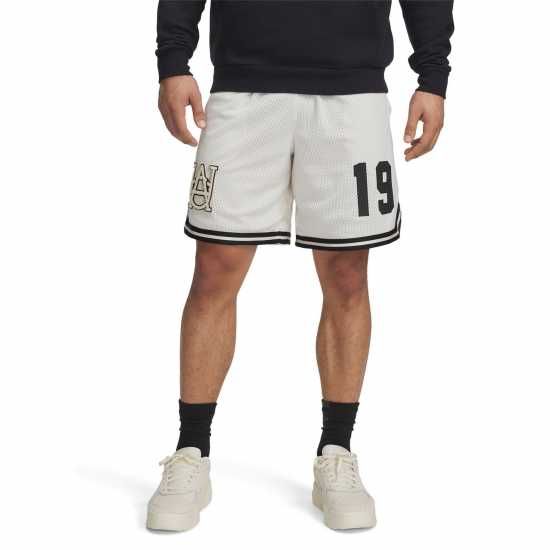Under Armour Men's Hoops Basketball Shorts Кафяво Under Armour Men's Hoops Basketball Shorts Кафяво