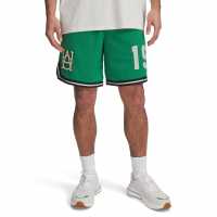 Under Armour Hoops Short Sn99 Зелено Under Armour Hoops Short Sn99 Зелено