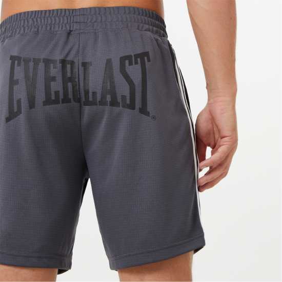 Everlast Мъжки Баскетболни Шорти Basketball Shorts Mens Grey Мъжко облекло за едри хора