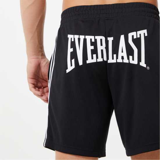 Everlast Мъжки Баскетболни Шорти Basketball Shorts Mens Black Мъжко облекло за едри хора
