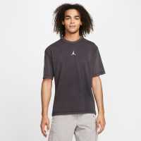 Nike Мъжка Тениска Air Jordan Drifit Short Sleeve T Shirt Mens Black/White Мъжки ризи